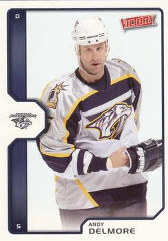#122 Andy Delmore - Nashville Predators - 2002-03 Upper Deck Victory Hockey