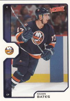 #137 Shawn Bates - New York Islanders - 2002-03 Upper Deck Victory Hockey