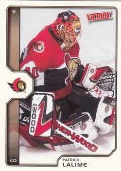 #147 Patrick Lalime - Ottawa Senators - 2002-03 Upper Deck Victory Hockey