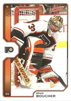 #161 Brian Boucher - Philadelphia Flyers - 2002-03 Upper Deck Victory Hockey