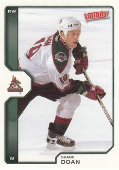 #165 Shane Doan - Phoenix Coyotes - 2002-03 Upper Deck Victory Hockey