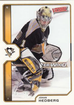 #170 Johan Hedberg - Pittsburgh Penguins - 2002-03 Upper Deck Victory Hockey