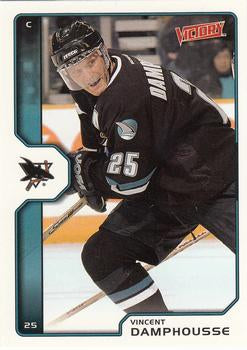#176 Vincent Damphousse - San Jose Sharks - 2002-03 Upper Deck Victory Hockey