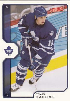 #199 Tomas Kaberle - Toronto Maple Leafs - 2002-03 Upper Deck Victory Hockey