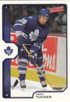 #204 Darcy Tucker - Toronto Maple Leafs - 2002-03 Upper Deck Victory Hockey