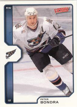 #214 Peter Bondra - Washington Capitals - 2002-03 Upper Deck Victory Hockey