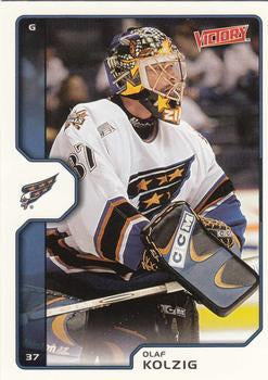 #218 Olaf Kolzig - Washington Capitals - 2002-03 Upper Deck Victory Hockey