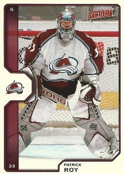 #50 Patrick Roy - Colorado Avalanche - 2002-03 Upper Deck Victory Hockey