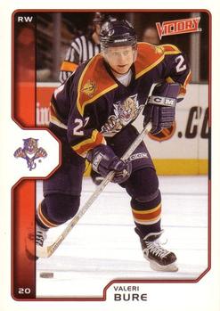 #92 Valeri Bure - Florida Panthers - 2002-03 Upper Deck Victory Hockey