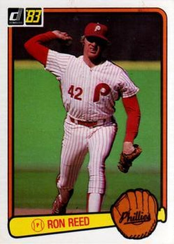 #567 Ron Reed - Philadelphia Phillies - 1983 Donruss Baseball