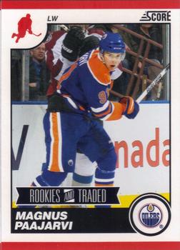 #567 Magnus Paajarvi - Edmonton Oilers - 2010-11 Score Hockey