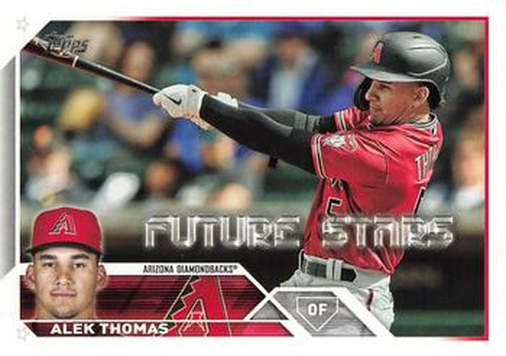 #568 Alek Thomas - Arizona Diamondbacks - 2023 Topps Baseball