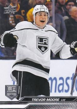 #568 Trevor Moore - Los Angeles Kings - 2023-24 Upper Deck Hockey