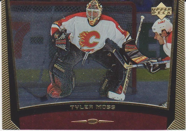 #56 Tyler Moss - Calgary Flames - 1998-99 Upper Deck Gold Reserve Hockey