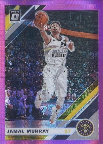 #56 Jamal Murray - Denver Nuggets - 2019-20 Donruss Optic - Hyper Pink Basketball