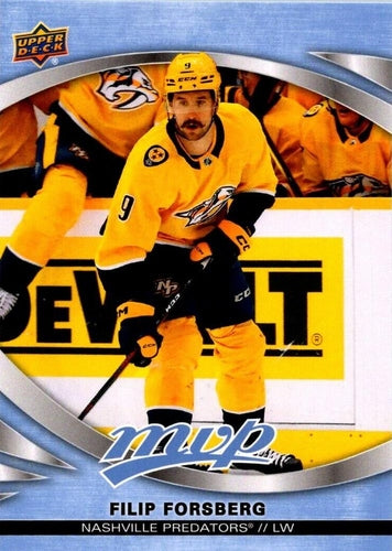 #56 Filip Forsberg - Nashville Predators - 2023-24 Upper Deck MVP - Ice Battles Hockey