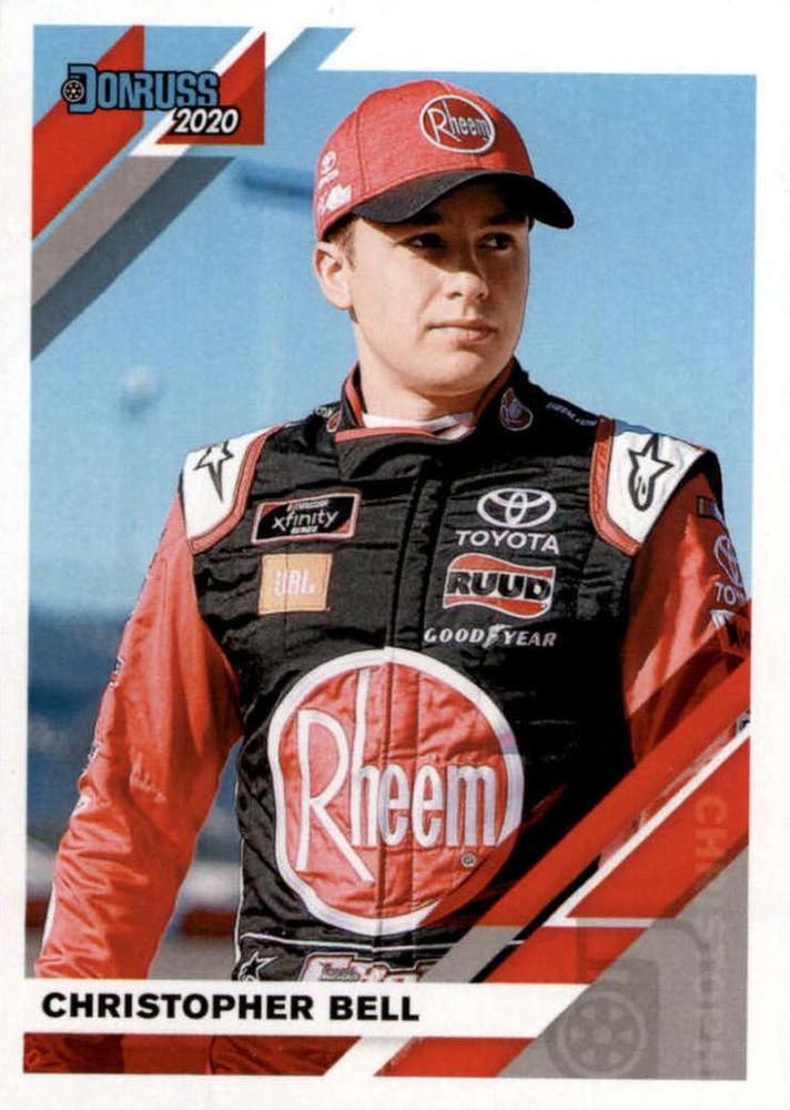 #56 Christopher Bell - Joe Gibbs Racing - 2020 Donruss Racing