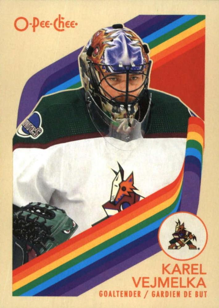 #56 Karel Vejmelka - Arizona Coyotes - 2023-24 O-Pee-Chee - Retro Hockey