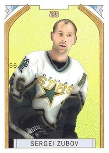 #56 Sergei Zubov - Dallas Stars - 2003-04 Topps C55 Hockey