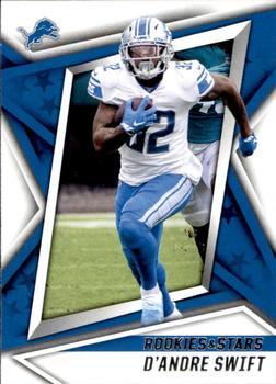 #56 D'Andre Swift - Detroit Lions - 2021 Panini Rookies & Stars Football