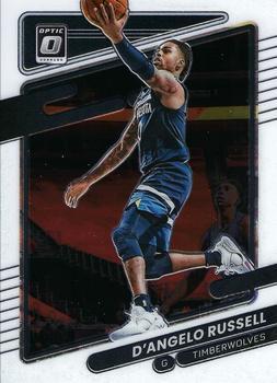 #56 D'Angelo Russell - Minnesota Timberwolves - 2021-22 Donruss Optic Basketball