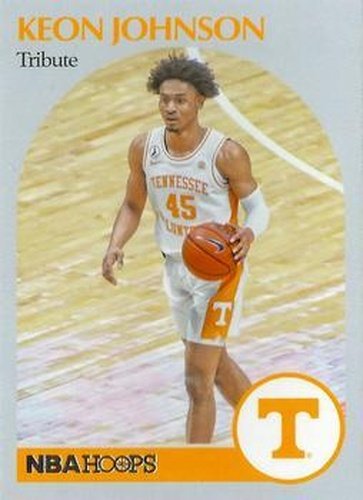 #56 Keon Johnson - Tennessee Volunteers - 2021 Panini Chronicles Draft Picks Basketball