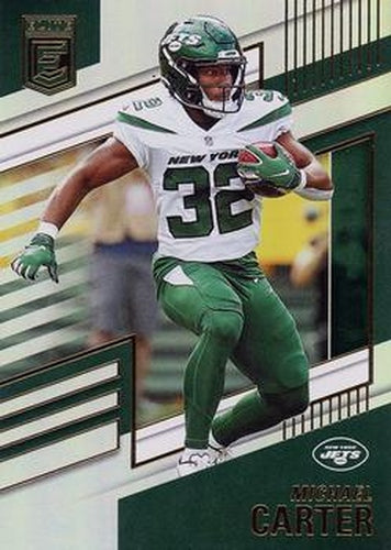 #56 Michael Carter - New York Jets - 2022 Donruss Elite Football