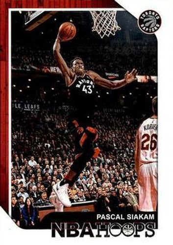 #56 Pascal Siakam - Toronto Raptors - 2018-19 Hoops Basketball
