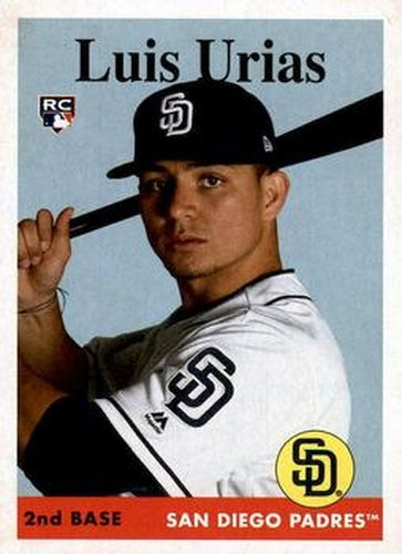 #56 Luis Urias - San Diego Padres - 2019 Topps Archives Baseball