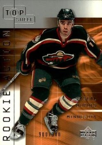#56a Pascal Dupuis - Minnesota Wild - 2001-02 Upper Deck Top Shelf Hockey