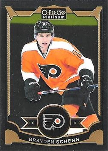 #56 Brayden Schenn - Philadelphia Flyers - 2015-16 O-Pee-Chee Platinum Hockey