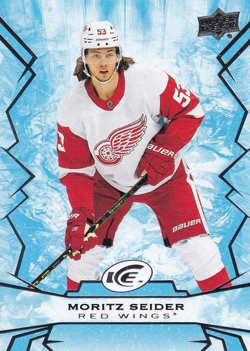 #56 Moritz Seider - Detroit Red Wings - 2022-23 Upper Deck Ice Hockey