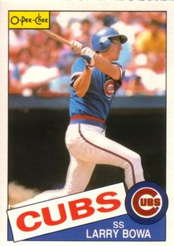 #56 Larry Bowa - Chicago Cubs - 1985 O-Pee-Chee Baseball