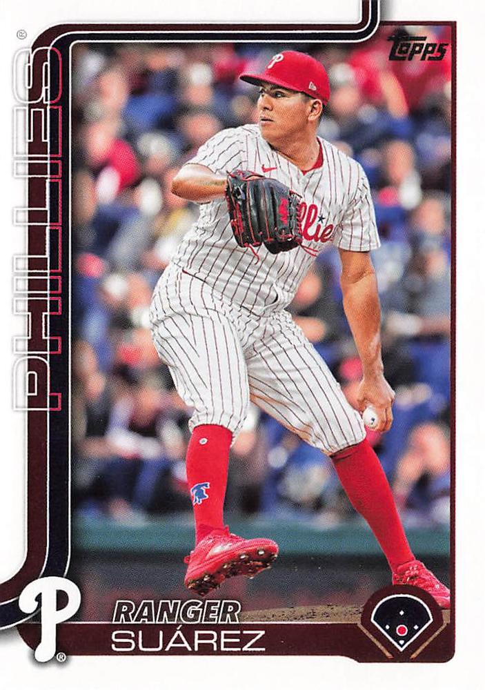#56 Ranger Suárez - Philadelphia Phillies - 2025 Topps Baseball