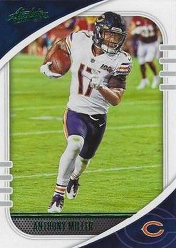 #56 Anthony Miller - Chicago Bears - 2020 Panini Absolute - Green Football