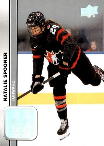 #56 Natalie Spooner - Canada - 2023 Upper Deck Team Canada Juniors Hockey
