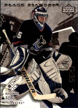 #5 Alexander Auld - Vancouver Canucks - 2003-04 Upper Deck Black Diamond Hockey