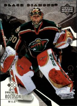#34 Dwayne Roloson - Minnesota Wild - 2003-04 Upper Deck Black Diamond Hockey