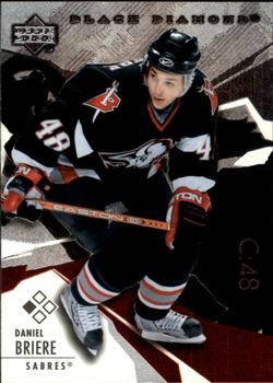 #38 Daniel Briere - Buffalo Sabres - 2003-04 Upper Deck Black Diamond Hockey
