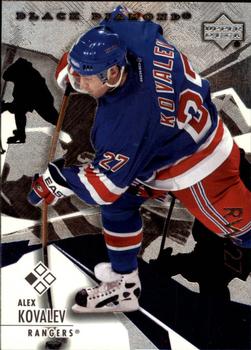 #43 Alex Kovalev - New York Rangers - 2003-04 Upper Deck Black Diamond Hockey