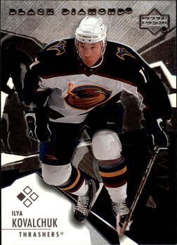 #51 Ilya Kovalchuk - Atlanta Thrashers - 2003-04 Upper Deck Black Diamond Hockey