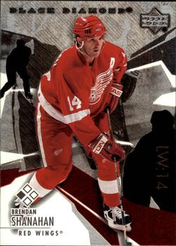 #77 Brendan Shanahan - Detroit Red Wings - 2003-04 Upper Deck Black Diamond Hockey