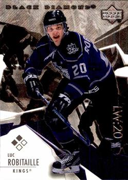 #97 Luc Robitaille - Los Angeles Kings - 2003-04 Upper Deck Black Diamond Hockey