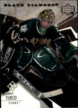 #98 Marty Turco - Dallas Stars - 2003-04 Upper Deck Black Diamond Hockey