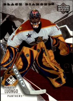 #103 Roberto Luongo - Florida Panthers - 2003-04 Upper Deck Black Diamond Hockey
