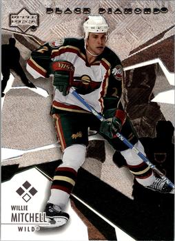 #131 Willie Mitchell - Minnesota Wild - 2003-04 Upper Deck Black Diamond Hockey