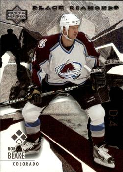 #142 Rob Blake - Colorado Avalanche - 2003-04 Upper Deck Black Diamond Hockey