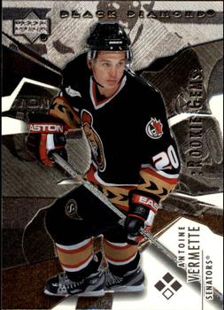 #151 Antoine Vermette - Ottawa Senators - 2003-04 Upper Deck Black Diamond Hockey