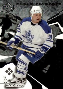 #173 Tie Domi - Toronto Maple Leafs - 2003-04 Upper Deck Black Diamond Hockey