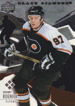 #175 Jeremy Roenick - Philadelphia Flyers - 2003-04 Upper Deck Black Diamond Hockey